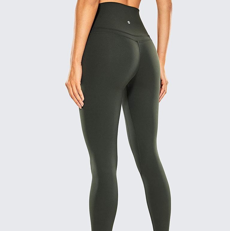 Buy Best Women Polyester 7/8 Basic Gym Leggings - Black Online | Decathlon